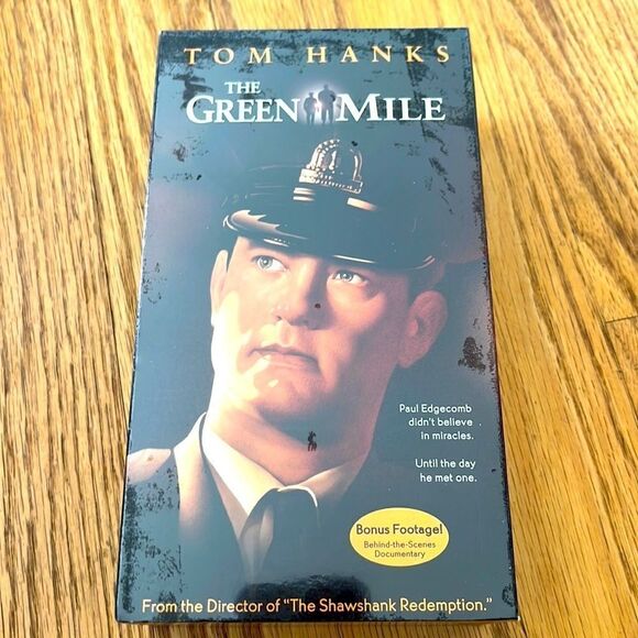The Green Mile Starring Tom Hanks- Two VHS Set - Picture 1 of 3